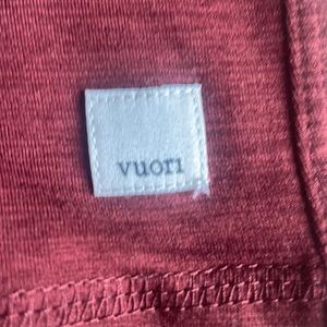 Vuori Maroon Long Sleeve Top. XS. Never worn